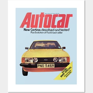 FORD CORTINA MK4 - magazine cover Posters and Art